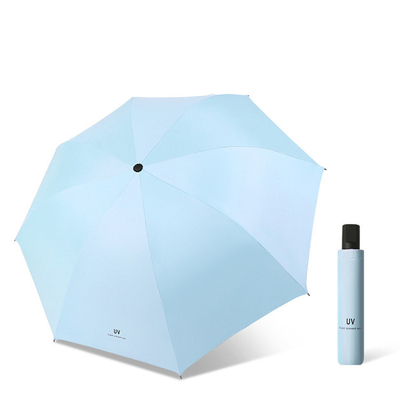 21 pollici * 8k nero UV Proof Coating Triplice ombrelloni di mercato con disegni personalizzati