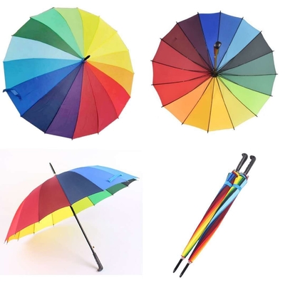 Automaticamente aperto ombrello 16K con iridescenza personalizzata e stampa in colore graduale