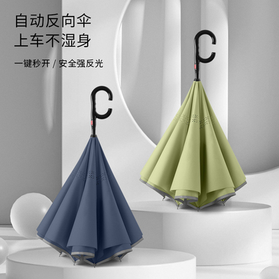 105cm Standing Breathable Automatic Double-Layer Umbrella per pubblicità e regali