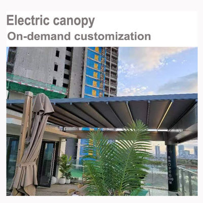 Controllo a distanza Operazione Canopy elettrico per grandi alluvioni Sala tenda mobile di stoccaggio