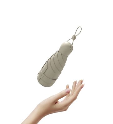 Protezione solare ombrello da tasca leggero con copertura protettiva di 90 cm di diametro aperto