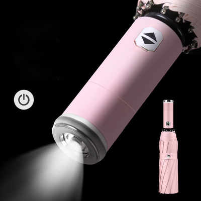 100 cm di diametro aperto ombrello a torcia a LED forte e resistente per tutte le vostre esigenze