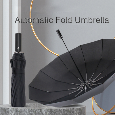 Ombrello pieghevole per adulti da 12K a 23 pollici con design di auto personalizzato e rivestimento UV