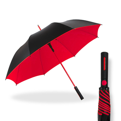 Promozione commerciale Ombrello da golf personalizzato con maniglia dritta e protezione UV