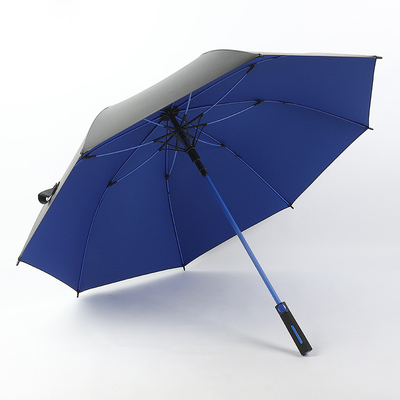 Promozione commerciale Ombrello da golf personalizzato con maniglia dritta e protezione UV