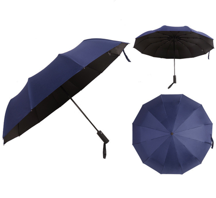 12K BSCI Promozioni Moda ombrello solare pieghevole con logo personalizzato dimensione e colore