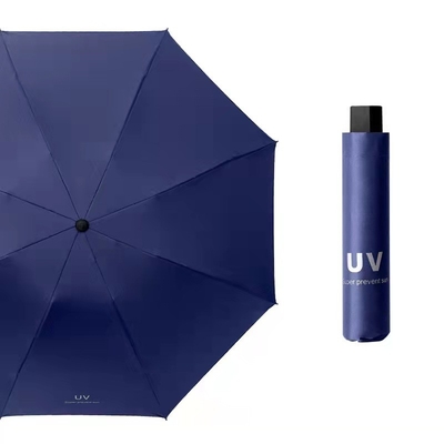 Protezione solare a mano aperta da 21 pollici per esterni colorato ombrello UV per e stile minimalismo