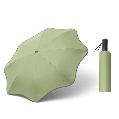 Regali d'affari ombrello a strisce riflettente con design speciale e materiale riflettente