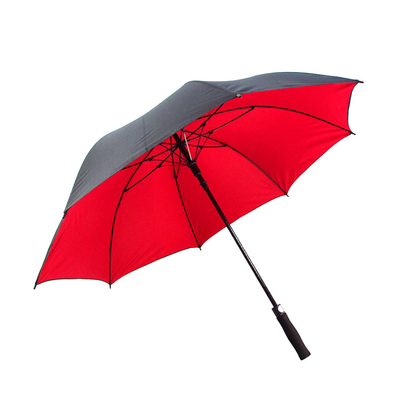 Automatic Open 30 Inch Customized Pattern Multicolor Golf Umbrella per la promozione del viaggio fai da te