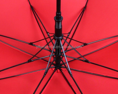 Automatic Open 30 Inch Customized Pattern Multicolor Golf Umbrella per la promozione del viaggio fai da te