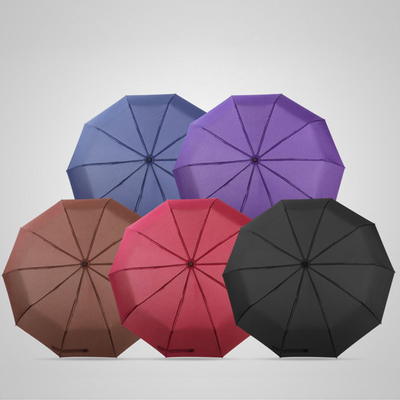 10k 23inch Automatic Folding Umbrella Car Windproof Design per promozioni personalizzate
