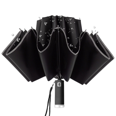 Stile minimalismo ombrello triplo LED inverso ombrello riflettente auto