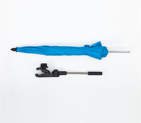 Accessoio per passeggeri Ombrello universale con maniglia di pinza di plastica e pannello Pongee 190T