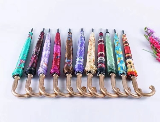 Stampa di logo personalizzata Golf ombrello 21 pollici Classic Flower Design per marchi popolari