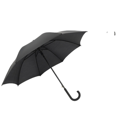 Pannello Pongee Pubblicità personalizzata Automatica Open Rain Straight Umbrella con stampa del logo
