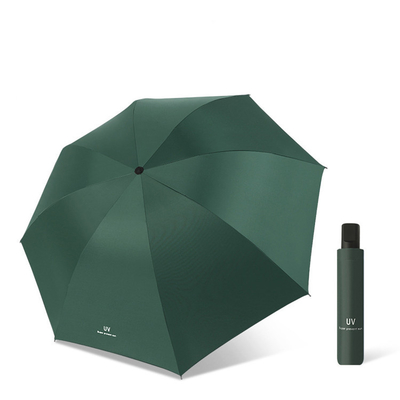 21 pollici * 8k nero UV Proof Coating Triplice ombrelloni di mercato con disegni personalizzati
