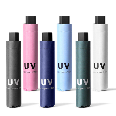 21 pollici * 8k nero UV Proof Coating Triplice ombrelloni di mercato con disegni personalizzati