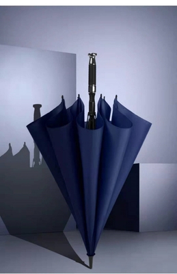 Customized Agile Supply Chain Golf Straight Windproof Umbrella con tessuto di nylon 190T