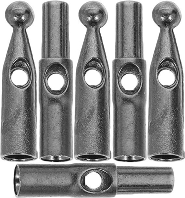 12 Pcs Copertura per ombrello pieghevole Copertura ossea per ombrello in metallo Componenti gomma per adulti