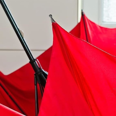12 Pcs Copertura per ombrello pieghevole Copertura ossea per ombrello in metallo Componenti gomma per adulti