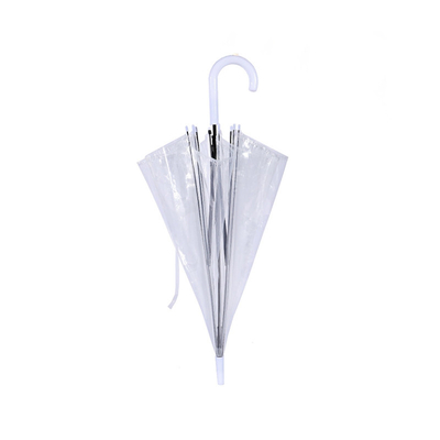 Parasole a bolla trasparente con design e costole