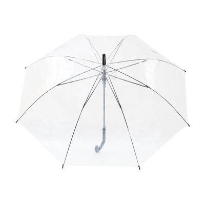 Parasole a bolla trasparente con design e costole