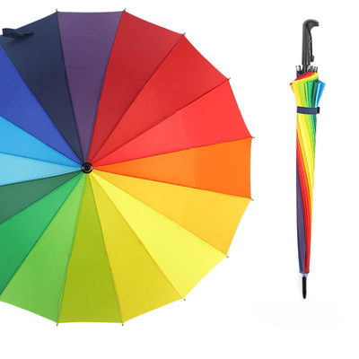 Automaticamente aperto ombrello 16K con iridescenza personalizzata e stampa in colore graduale