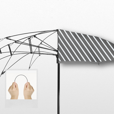Umbrella 8K 23inch 190T Pongee inverso doppio strato C Manuale manuale aperto