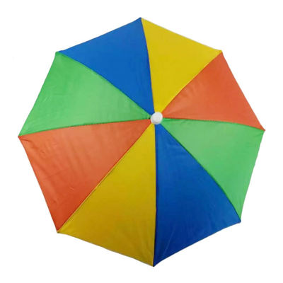 Mini cappello ombrello per adulti con materiale di costole in acciaio e logo stampato su misura