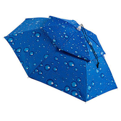 Cappello da pesca a doppio strato con maniglia di plastica