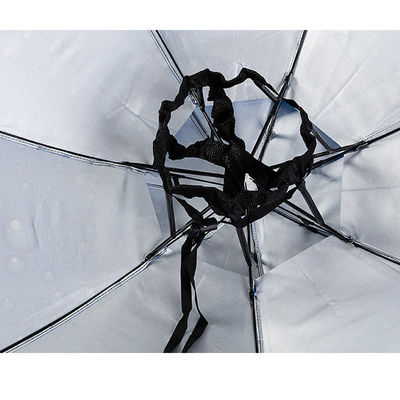 Cappello da pesca a doppio strato con maniglia di plastica