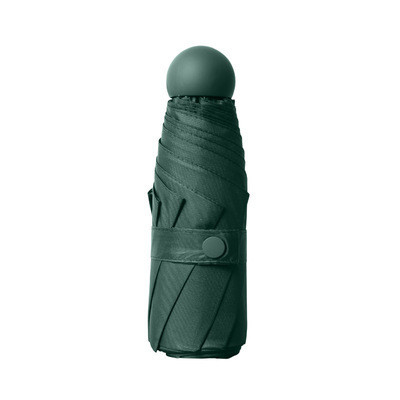 Ombrello mini capsula a cinque pieghe con protezione UV e stampa del logo