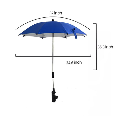 Bambini Bambini Pram Shade Holder Manuale per passeggini personalizzati Passeggino regolabile per bambini