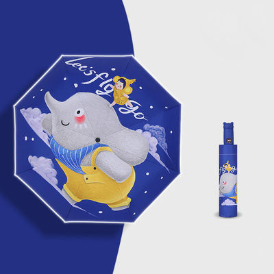 Adulti Modello Unico Auto Pieghevole Sole Pioggia Bambini Ombrello Con Maniglia Rivestita Di Gomma