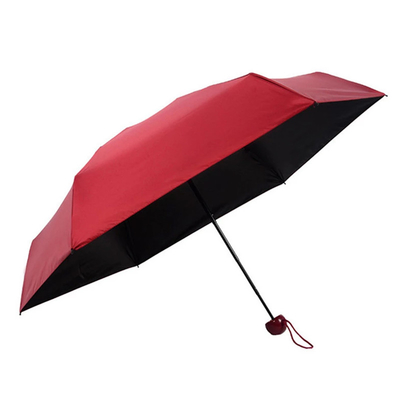 Classico stile di design 19 pollici 6K protezione UV capsula ombrello tascabile con mini scatola regalo