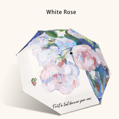 X505 5 mini capsula pieghevole ombrello con immagine logo personalizzato