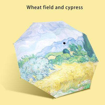 X505 5 mini capsula pieghevole ombrello con immagine logo personalizzato