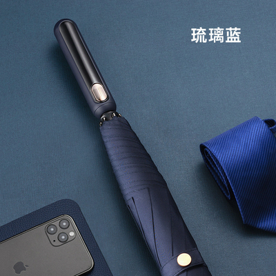 Adulti Outdoor 8K Windproof Straight Pole Golf Umbrella con maniglia personalizzabile