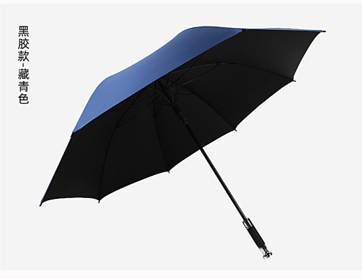 190T Pongee Golf Straight Pole Umbrella per la pioggia e il sole