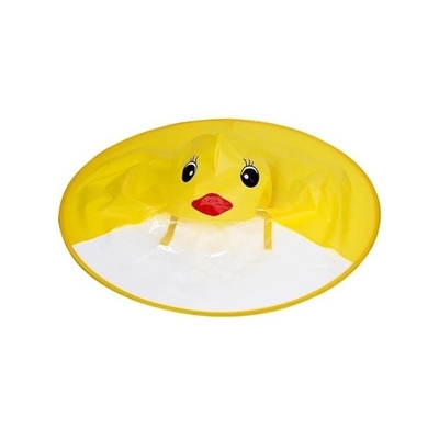 Manico a forma di mosca per bambini ombrello impermeabile esterno con poncho impermeabile trasparente