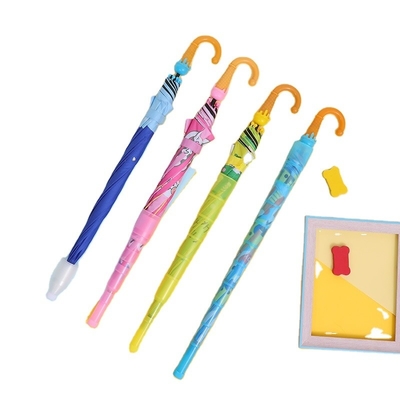 Disegni personalizzati Logo stampa tutto in un ombrello cartone animato per uomini e donne bambini