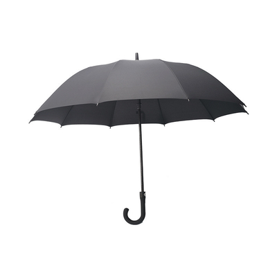 27&quot; Cornice dritta in fibra di vetro Golf ombrello auto aperto impermeabile a vento e pioggia