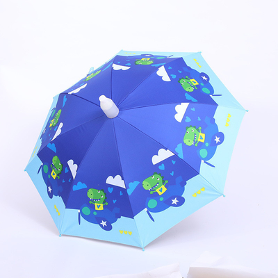 Stile minimalismo Pubblicità su misura Ombrello per bambini con protezione solare e apertura automatica