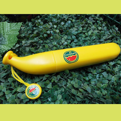 Controllo manuale Banana Umbrella per bambini Cute Cloud Design e cornice in lega durevole