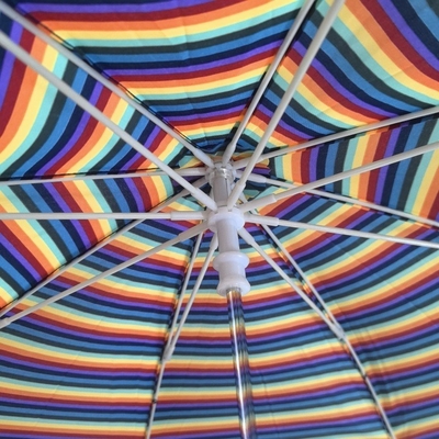 Rainbow Kids Umbrella Long Handle sicuro e facile da aprire per i bambini dell'asilo
