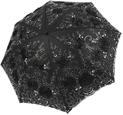Special Handle Vintage Lace UV Sun Umbrella per matrimonio personalizzato e personalizzato
