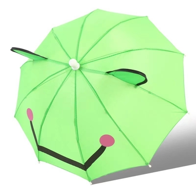 Bambini Cute ombrello design rettilineo 8K costole stampato logo Nylon poliestere Perfetto per i viaggi