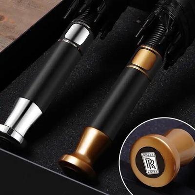 Stampe personalizzate di logo ombrello da golf sublimato con funzione All in 1 e costole in fibra di vetro