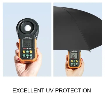 Windproof Custom Capsula pieghevole Ombrello di lusso con stampa del logo per 27 pollici 8k