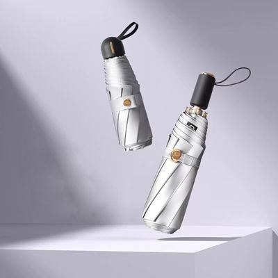 Titanio argento Victoria-Secret stampa ombrello da fiori per adulti e regali aziendali